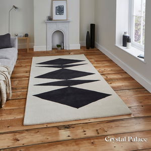 Hand Tufted in India, the Inaluxe Modern Wool Rugs offer bold design, thick 3000 g/m2 pile and premium wool construction for luxurious, heavyweight feel.