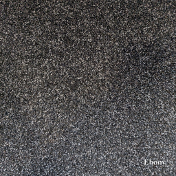 Textured black and gray color swatch with 'Ebony' label
