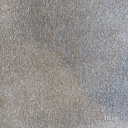 Textured beige surface with 'Hemp' label