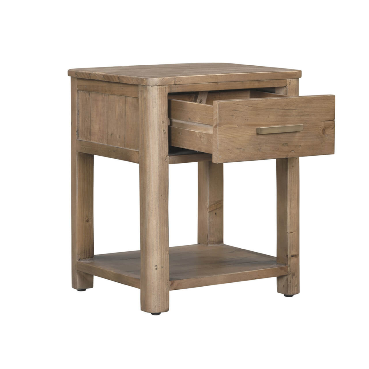 Iona Bedside Table - Cashew