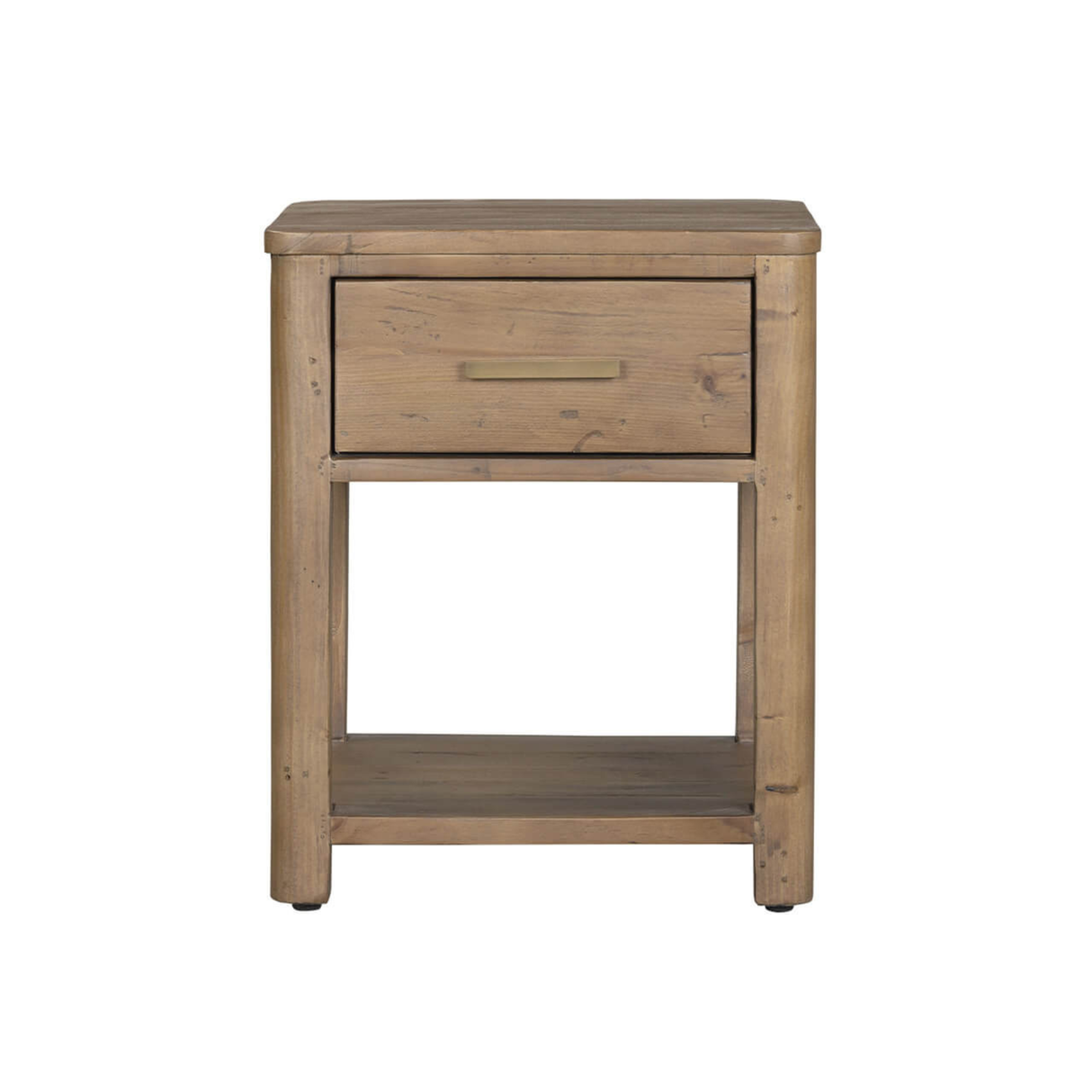 Iona Bedside Table - Cashew