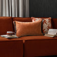 Isernia-Feather-Cushion-Rust
