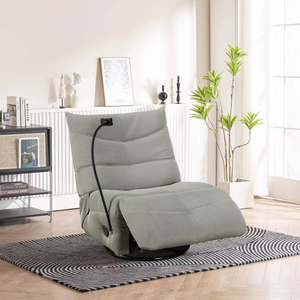 Jet Swivel Recliner Gaming Chair - Green & Grey