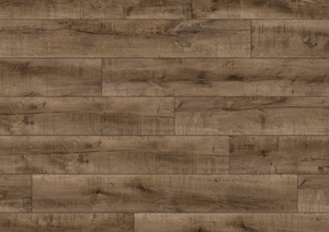 The Earth Oak Laminate Flooring - 12mm features real wood look, antibacterial, AC4 wear rating, underfloor heating compatible, 20-year guarantee, Click2go locking system.