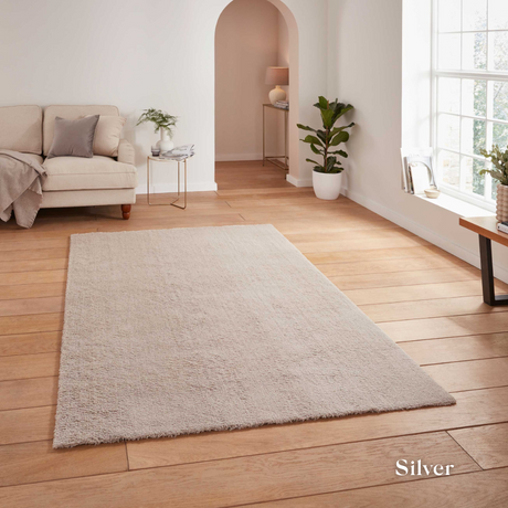 Sustainable comfort awaits with the Kara Washable Collection Machine Made Rugs offering soft shaggy texture, eco friendly recycled materials & easy cleaning