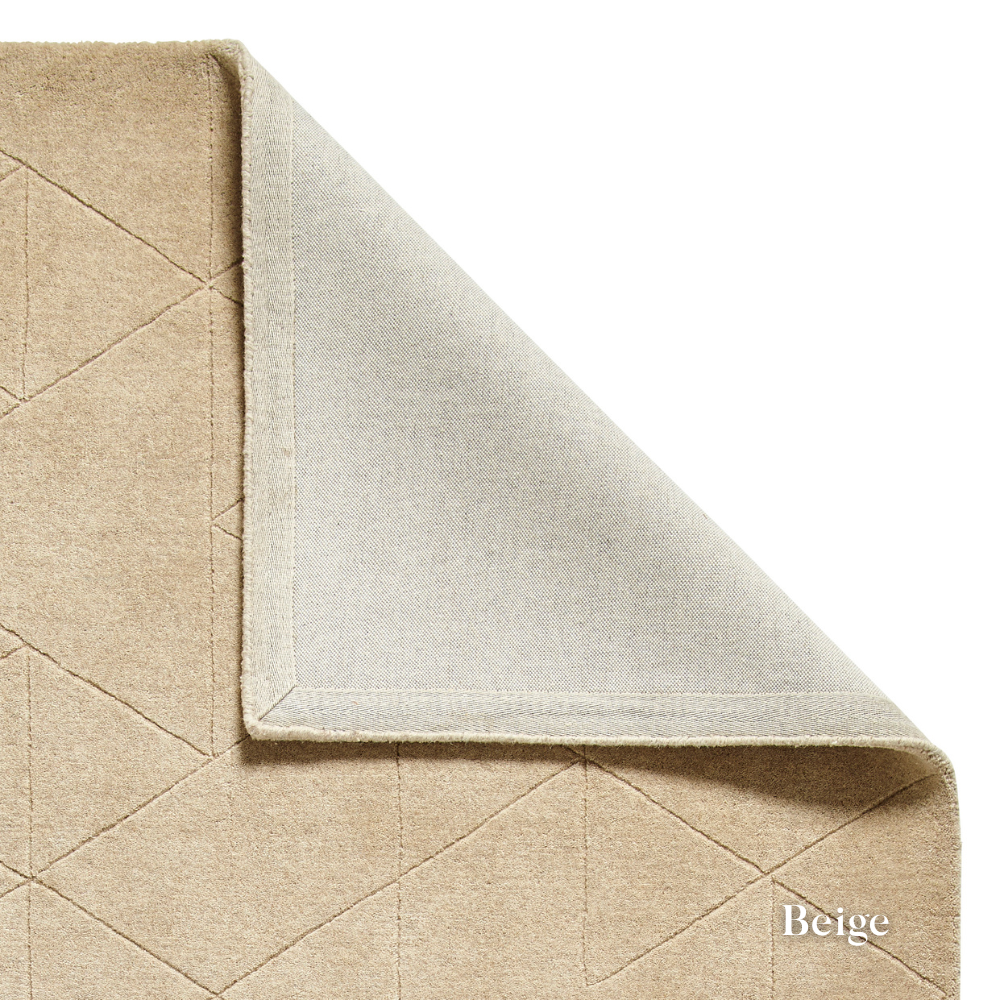 The Kasbah Modern Hand Tufted Wool Rugs offers luxurious wool, a thick pile and bold colours, making them a stylish and durable choice for modern interiors.