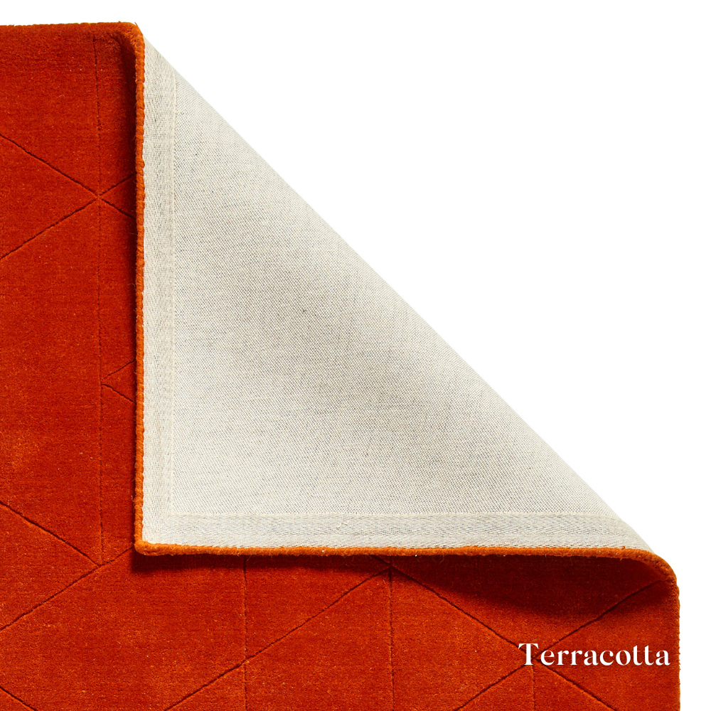 The Kasbah Modern Hand Tufted Wool Rugs offers luxurious wool, a thick pile and bold colours, making them a stylish and durable choice for modern interiors.