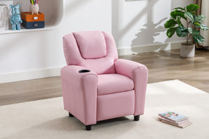 Kids Recliner Chair - Candy Pink