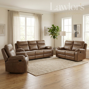 Kildare Recliner Sofa Set 3+2+1 - Tan