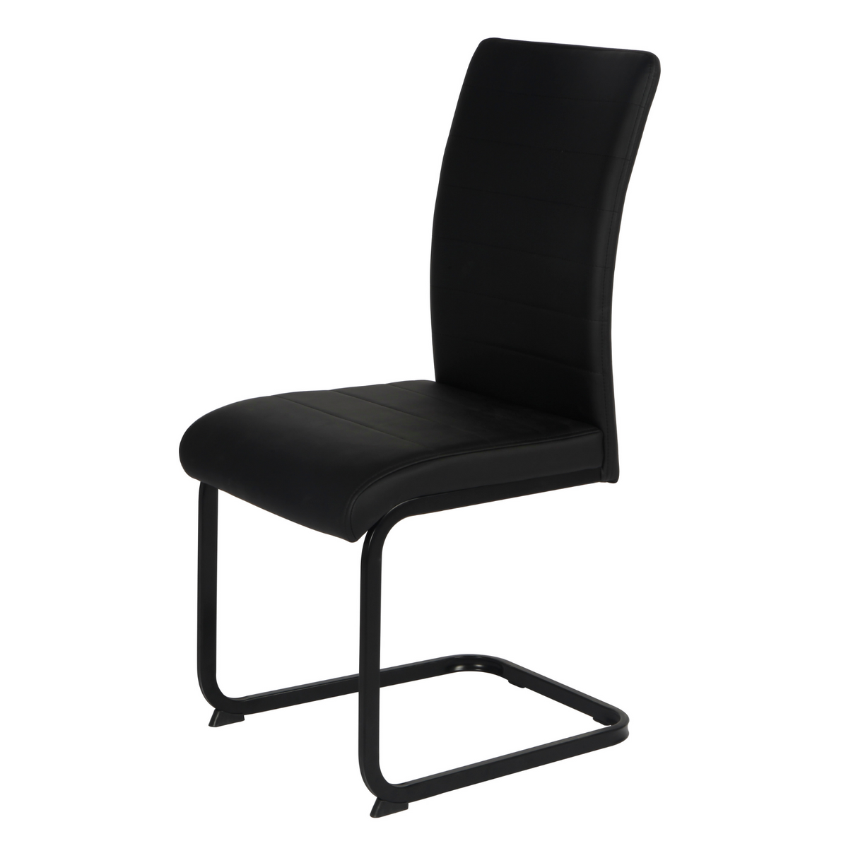 Lucy PU Dining Chair Black
