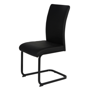 Lucy PU Dining Chair Black