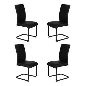 Lucy PU Dining Chair Black