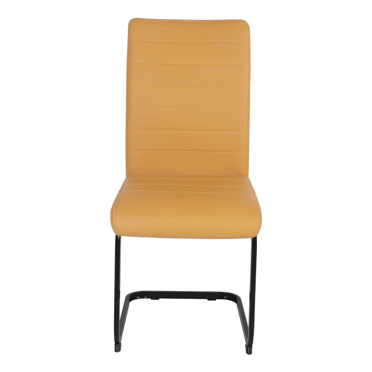 Lucy PU Dining Chair Yellow
