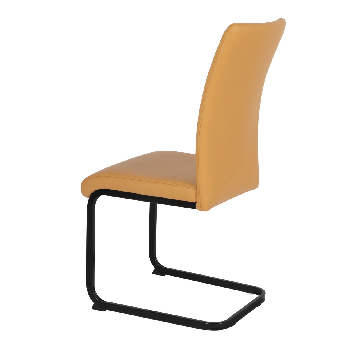 Lucy PU Dining Chair Yellow