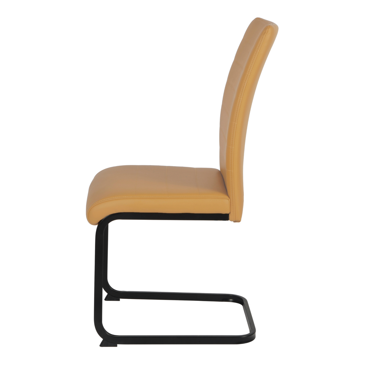 Lucy PU Dining Chair Yellow