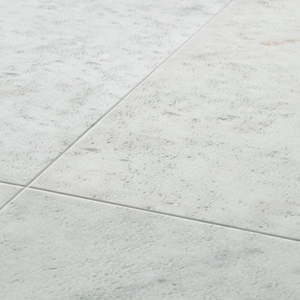 The Lello Bone Forma Tile SPC Flooring features sleek tile design, waterproof mineral core, Titanium Nano finish and 25 year warranty