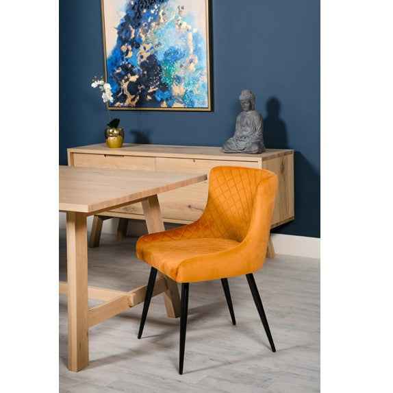 Maebh Dining Chair Burnt Orange