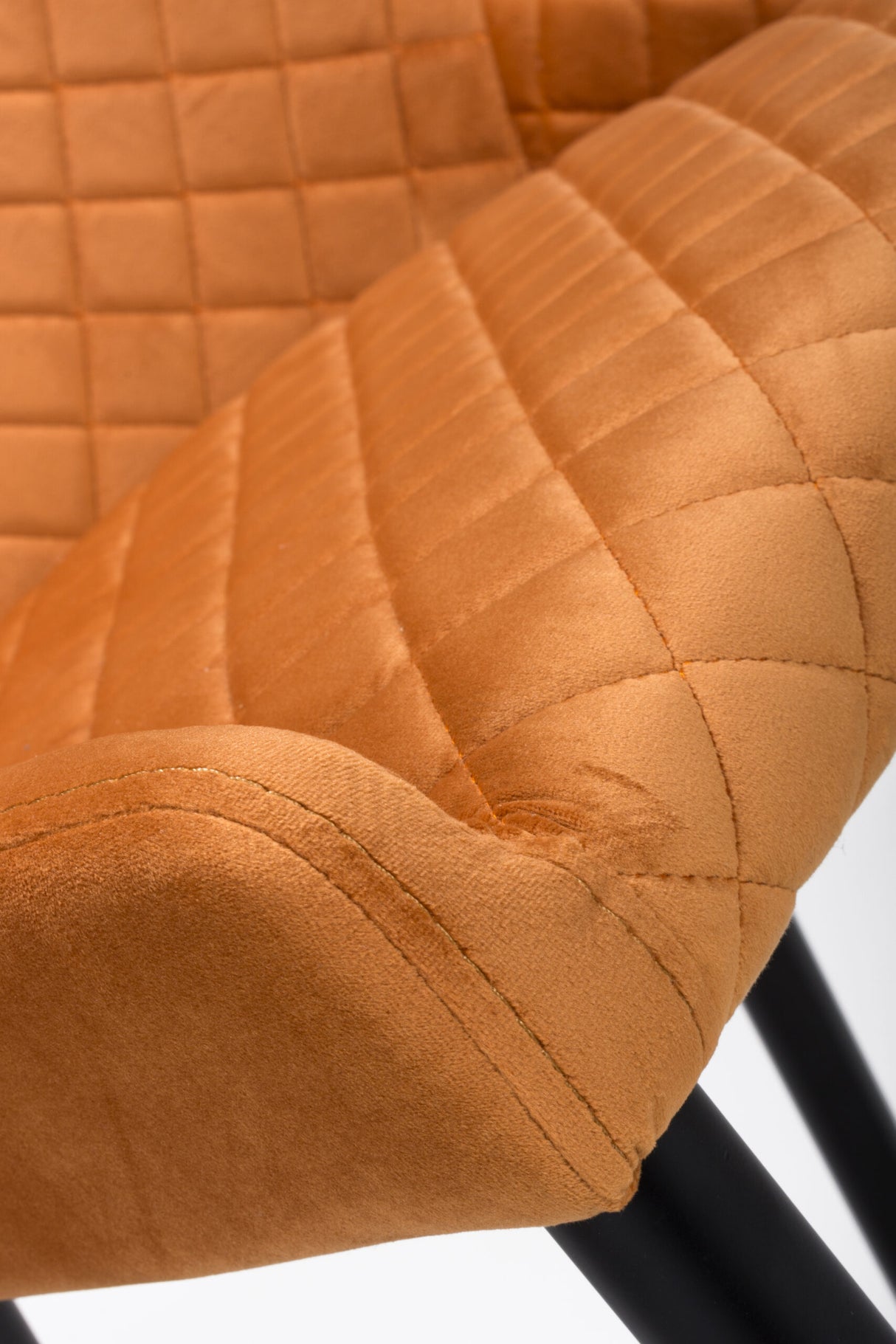 Maebh Bar Stool- Burnt Orange (Display Model)