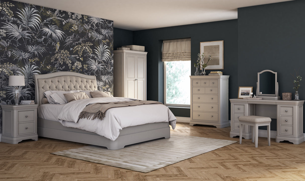 Marven Tall Chest-5 Drawer - Taupe