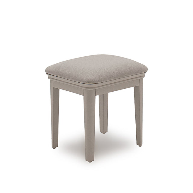 Marven Stool in White offers an elegant white finish, natural wood beauty and robust design providing style and practicality
