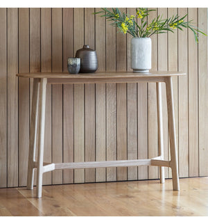 Gallery Madrid Console Table - Oak