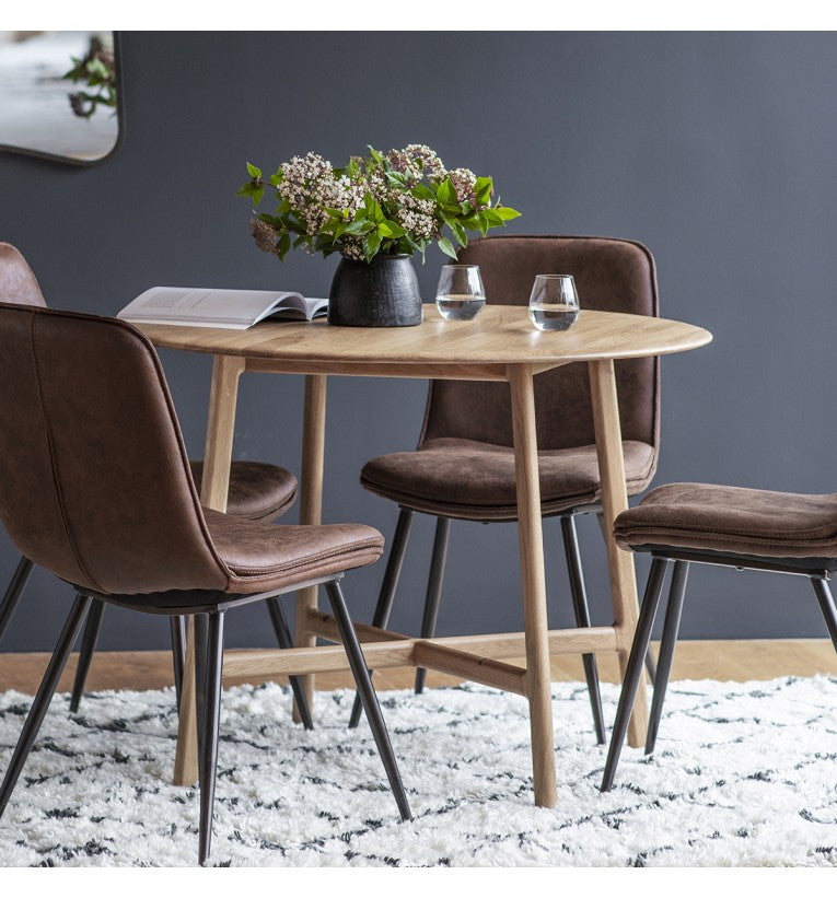 Gallery™ Madrid Round Dining Table Oak
