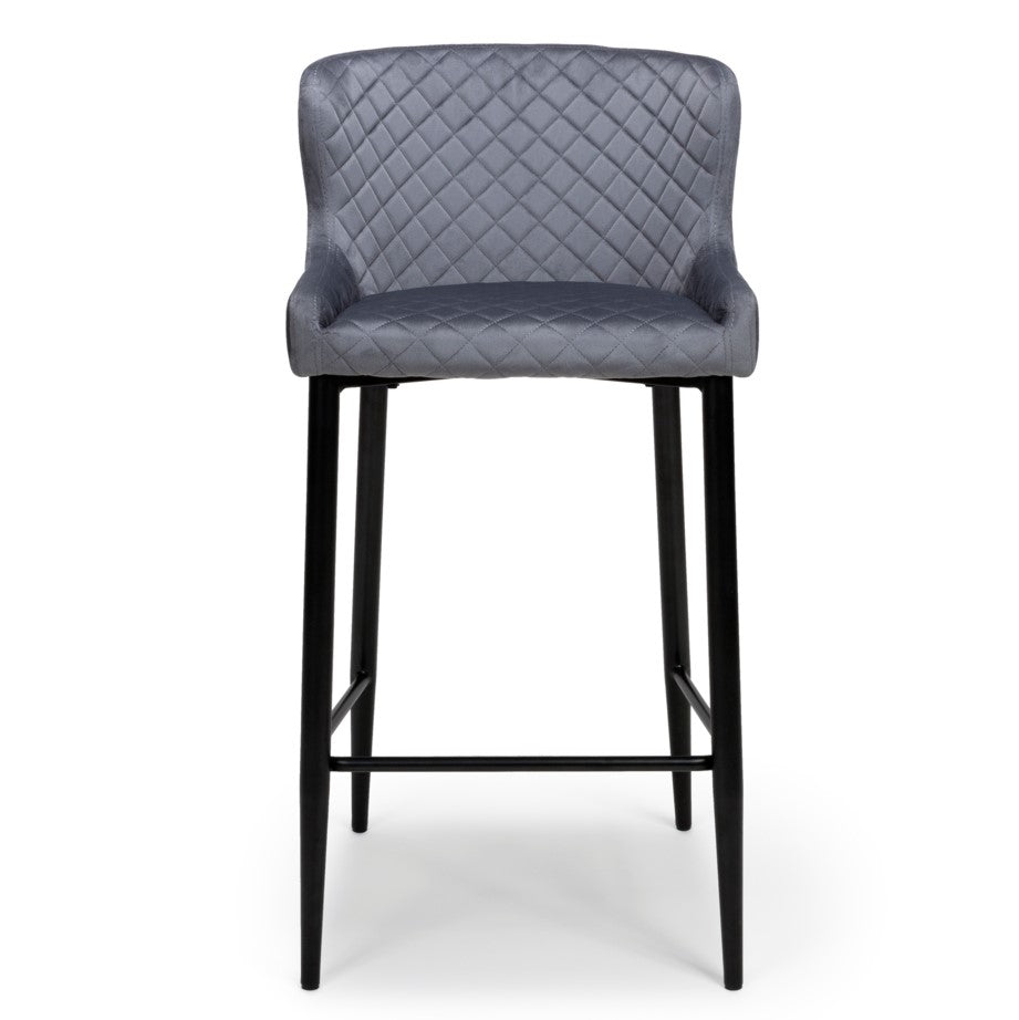 Maebh Bar Stool- Grey