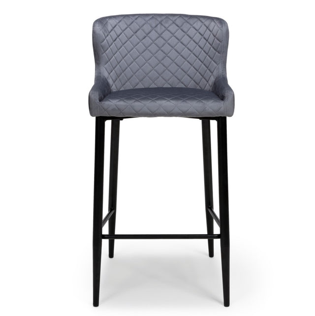 Maebh Bar Stool- Grey