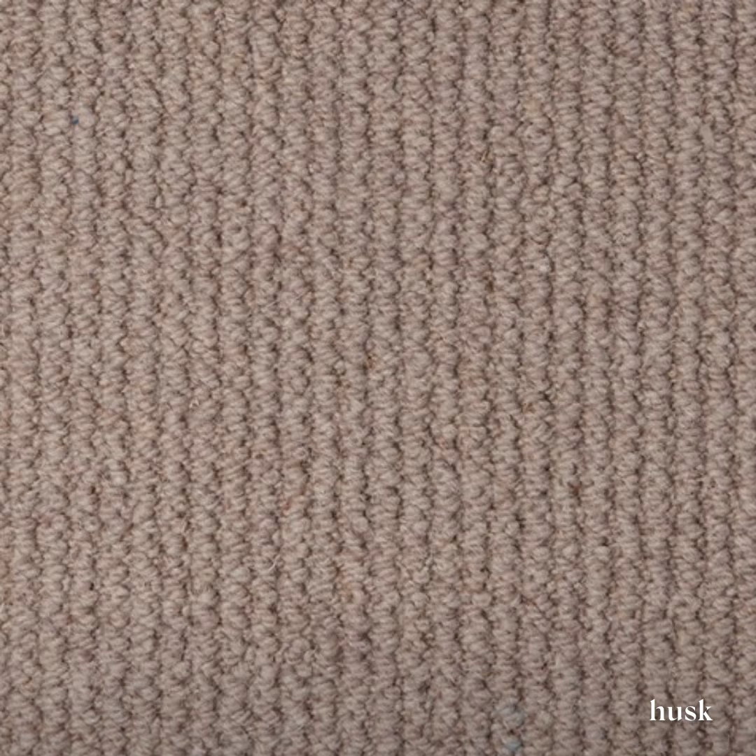 Malabar Two Fold Carpet made from 100% pure new wool, offering durability, natural comfort and a timeless finish for stairs, hallways and living spaces.