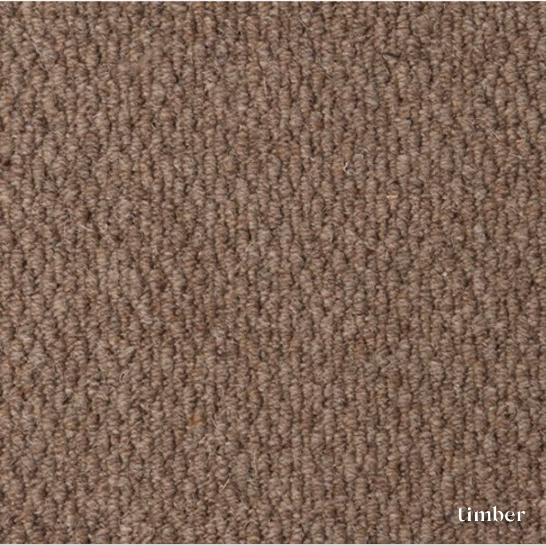 Malabar Two Fold Carpet made from 100% pure new wool, offering durability, natural comfort and a timeless finish for stairs, hallways and living spaces.