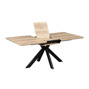 The Malin Extendable Round Dining Table in Oak offers a wood-effect top ensuring heat, stain & scratch resistance with nationwide shipping across Ireland!