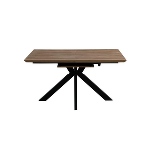 The Malin Extending Table in Light Walnut offers a wood-effect top ensuring heat, stain & scratch resistance with nationwide shipping across Ireland!