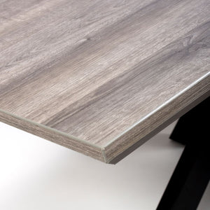 Malin Extending Dining Table 1800mm-2200mm Grey