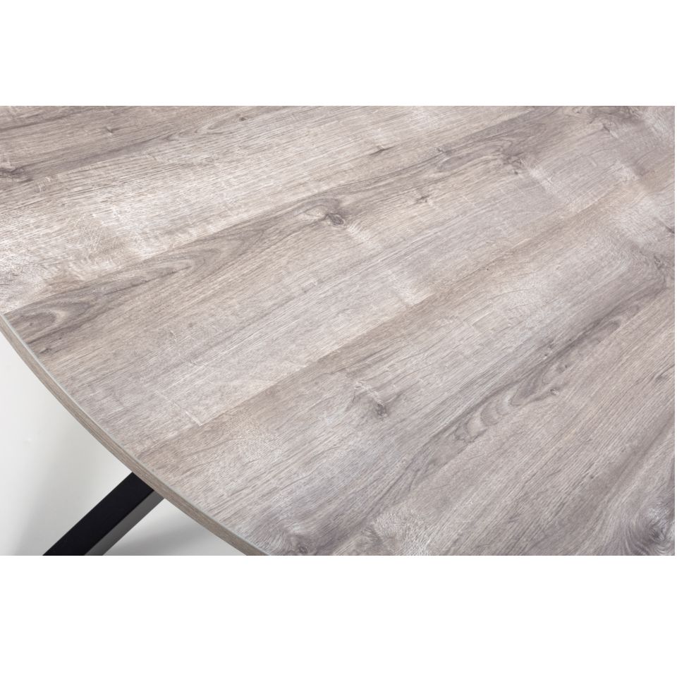 Malin Round Dining Table - 1200mm - Grey (DISPLAY MODEL)