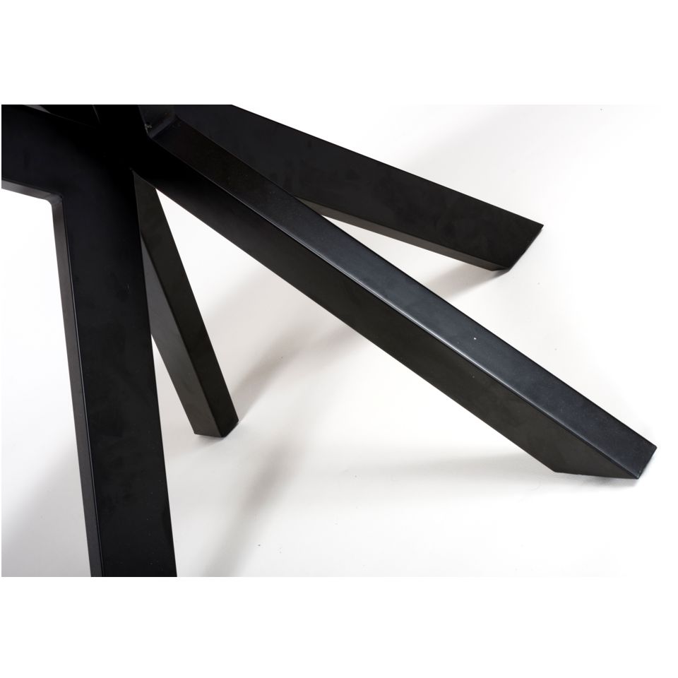 Malin Round Dining Table - 1200mm - Grey (DISPLAY MODEL)