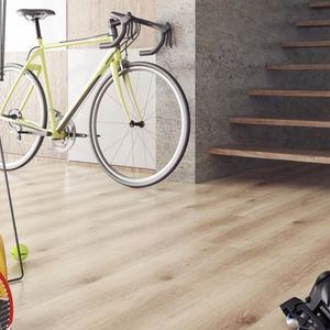 The Mario Laminate Flooring - 12mm features durable AC5 rating, underfloor heating compatible, easy Express Click installation and a 30 year warranty