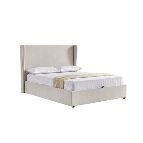The Meadow Ottoman Bed in Cashmere combines elegant design, generous storage and a supportive slatted base for a stylish and practical bedroom upgrade