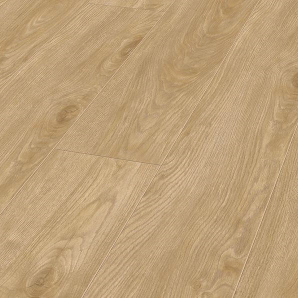 The Metro Griona Oak Laminate Flooring - 10mm combines AC4 durability, wood grain texture, and easy 5G click installation