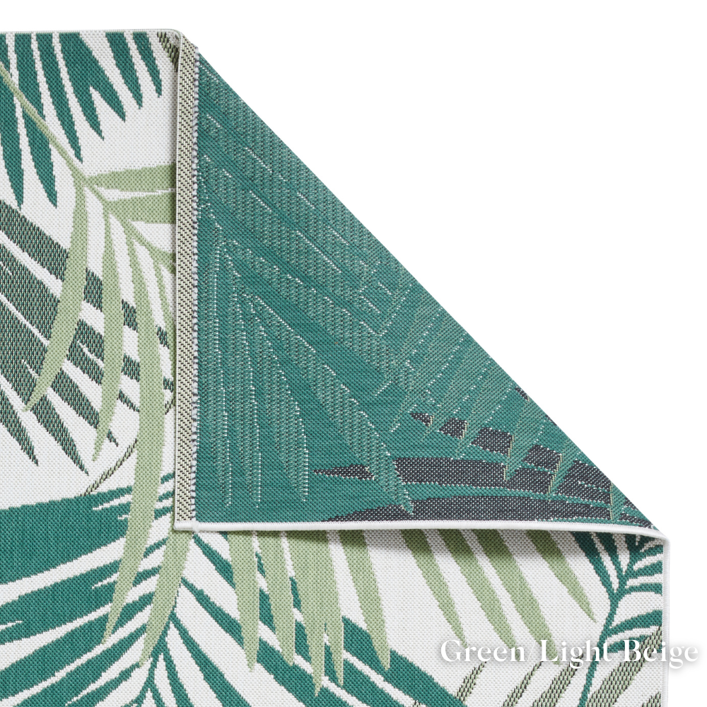For your indoor or outdoor spaces the Miami Indoor/Outdoor Machine Made Rugs feature styles in vintage or botanical designs and durable polypropylene