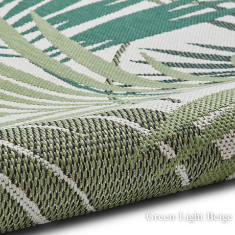 For your indoor or outdoor spaces the Miami Indoor/Outdoor Machine Made Rugs feature styles in vintage or botanical designs and durable polypropylene