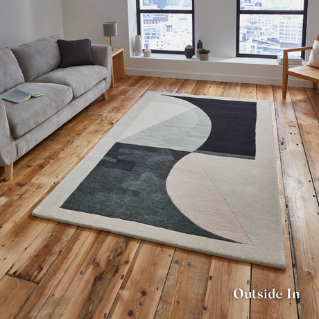 Enhance any room with the Michelle Collins Rugs offering hand tufted wool and digitally printed polyester options in two sizes for a stylish, modern touch.