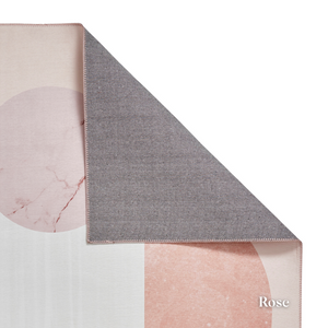 Enhance any room with the Michelle Collins Rugs offering hand tufted wool and digitally printed polyester options in two sizes for a stylish, modern touch.