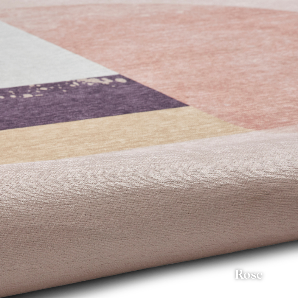 Enhance any room with the Michelle Collins Rugs offering hand tufted wool and digitally printed polyester options in two sizes for a stylish, modern touch.