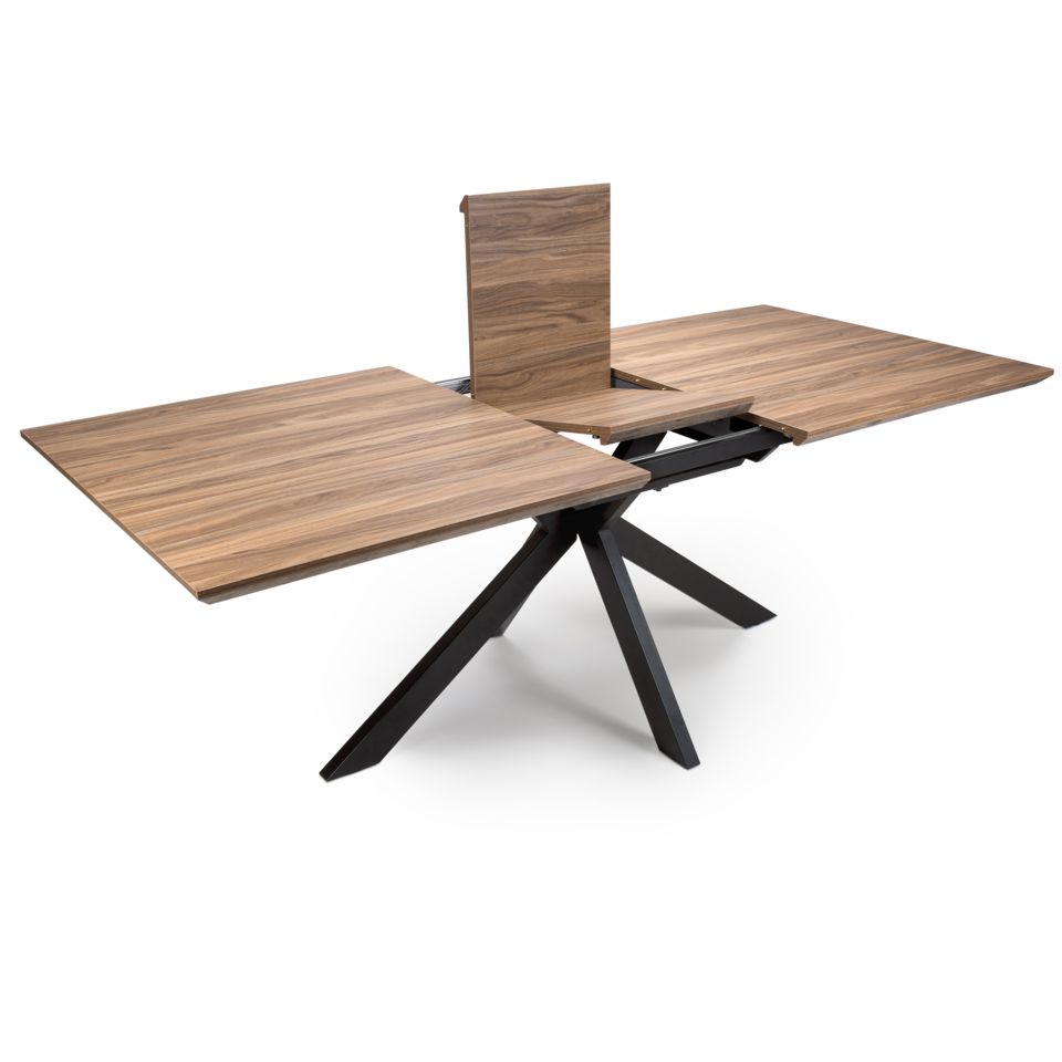 Malin Extending Dining Table 1800mm-2200mm Light Walnut