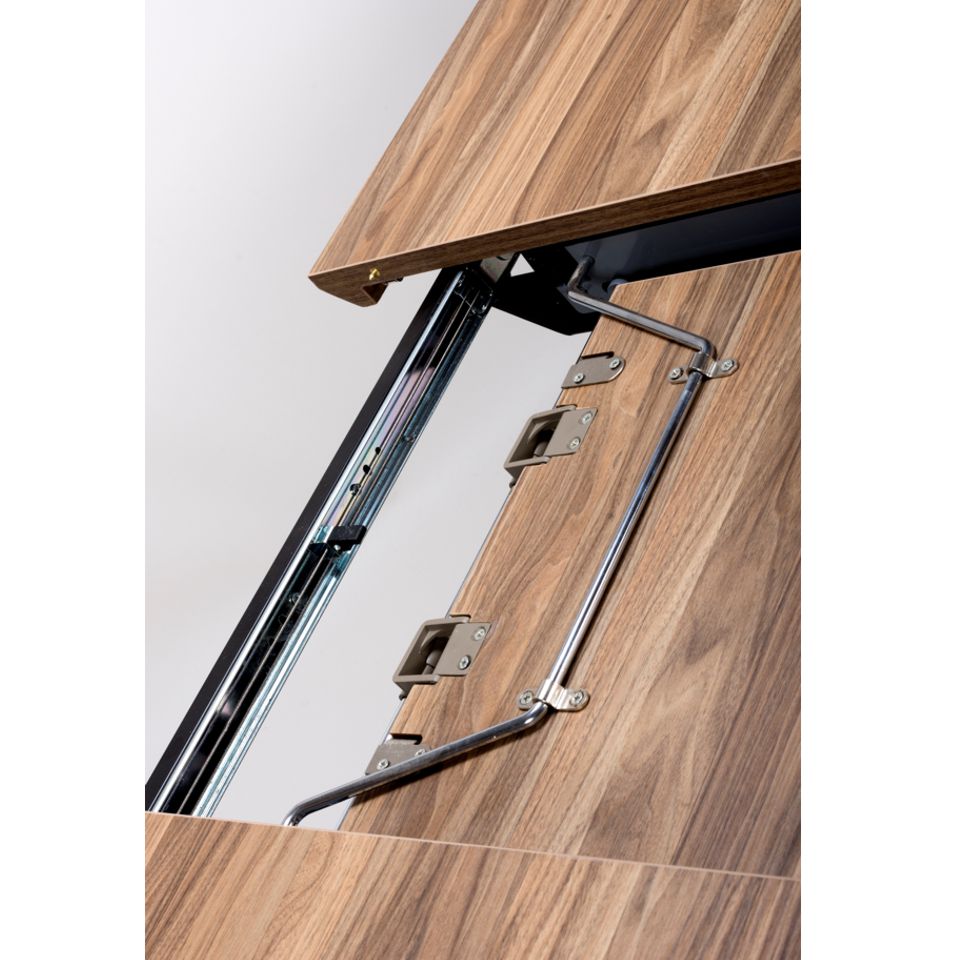 Malin Extending Dining Table 1800mm-2200mm Light Walnut