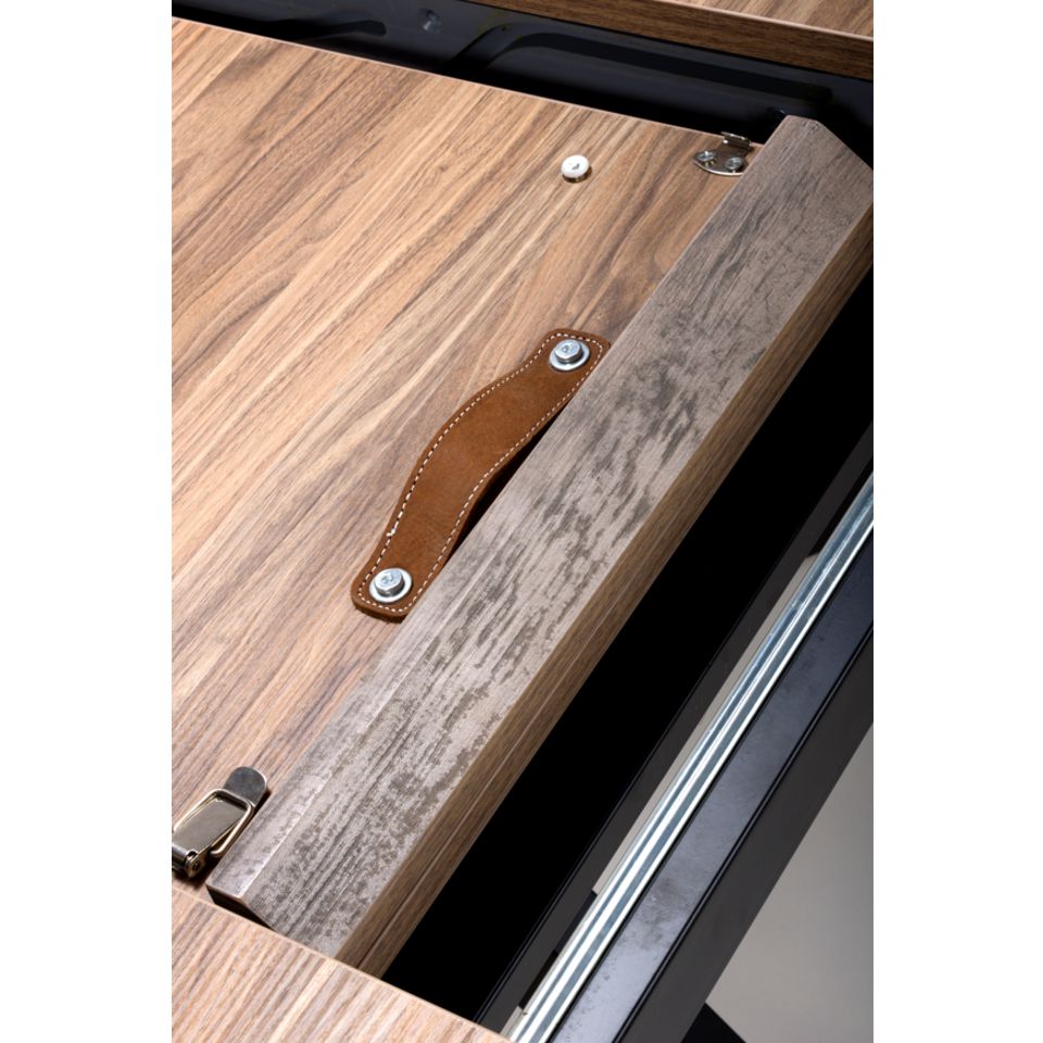 Malin Extending Dining Table 1800mm-2200mm Light Walnut