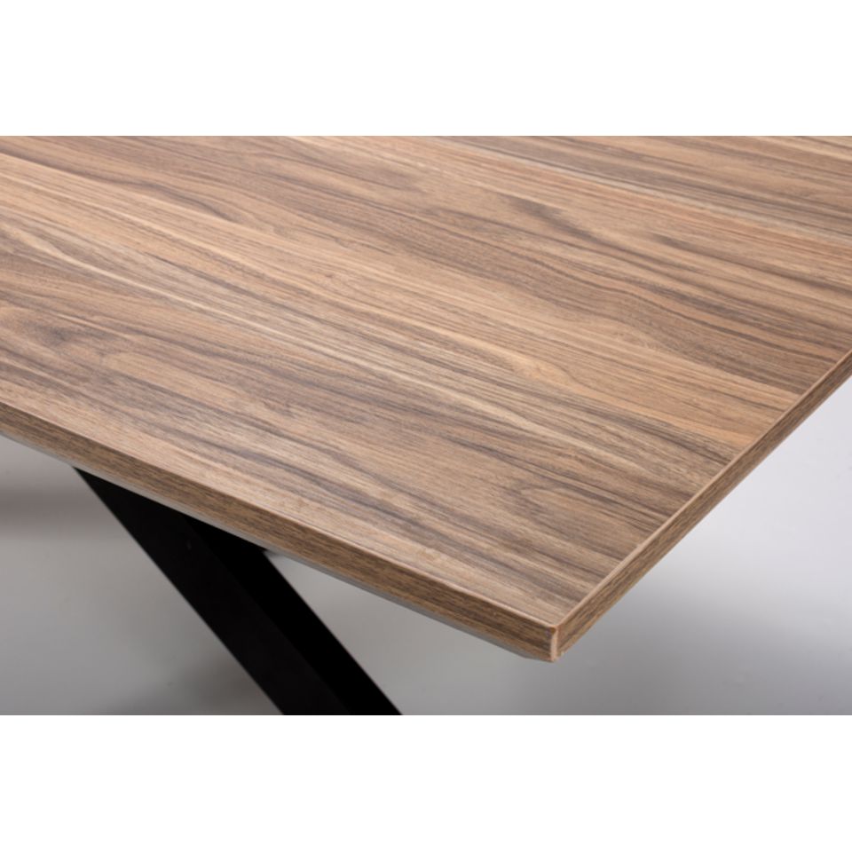 Malin Extending Dining Table 1800mm-2200mm Light Walnut