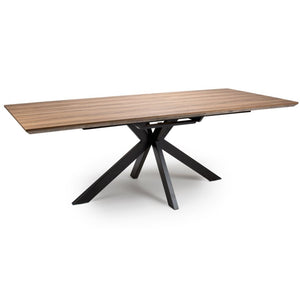 Malin Extending Dining Table 1800mm-2200mm Light Walnut