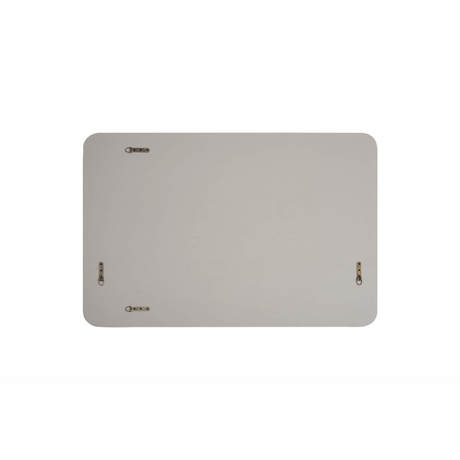 The Mondello Rectangular Mirror in Washed Oak features a sleek frame and a tempered glass, perfect for pairing with furniture or as a standalone accent