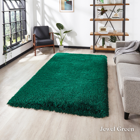Sink into comfort with the Montana Plain Shaggy Rugs range featuring ultra thick 8cm pile, hand tufted polyester and stylish colours.
